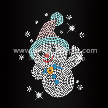 Snowman Iron On Rhinestone Transfers Snowman Iron On Rhinestone Transfers